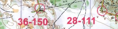 Orienteering map - Moscompass-2014