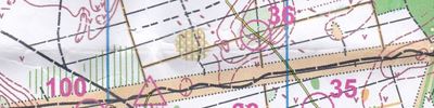 Orienteering map - Открытие сезона 2014.