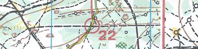 Orienteering map - 