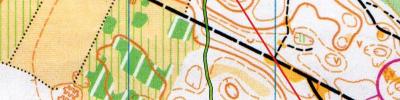 Orienteering map - Чемпионат Украины среди эстафет