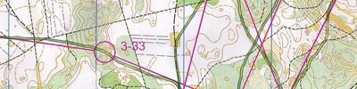 Orienteering map - Чемпионат Нижегородской области. Общий старт. Классика. 1-й круг.