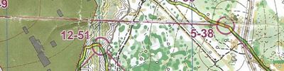 Карта за ориентиране - ММ - Тропарево