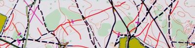 Orienteering map - Открытый чемпионат Рязани по MTBO
