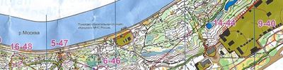 Orienteering map - ММ - Кунцево