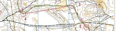 Orienteering map - Открытое первенство СДЮШОР 12