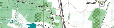 Orienteering map - ММБ 2014 второй день