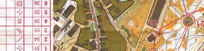 Orienteering map - Russian Championship