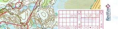 Orienteering map - Нижегородская осень