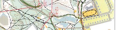Orienteering map - Тренировка после ЧО