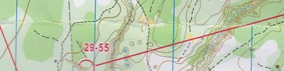 Orienteering map - O-Extrim 2014. Второй день. Часть 1.
