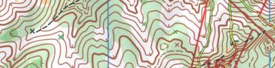 Orienteering map - Чемпионат России. 