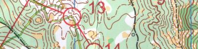 Orienteering map - Чемпионат России. 