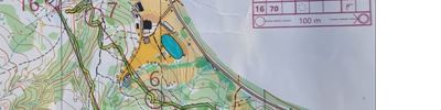 Orienteering map - Чемпионат Краснодарского края кросс-эстафета