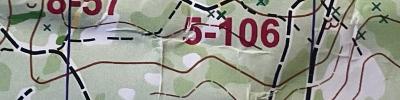 Orienteering map - московский компас 2024,1 день 