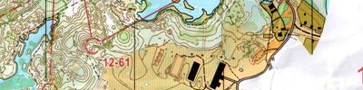 Orienteering map - Нижегородская осень 2012. 2й день