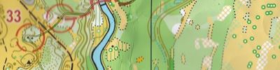 Orienteering map - Вачский азимут. 1-й день.