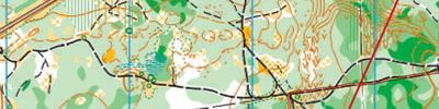 Orienteering map - "Кубок памяти В.Кондратьева"