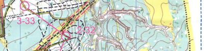 Orienteering map - Чемпионат и Первенство г. Москвы