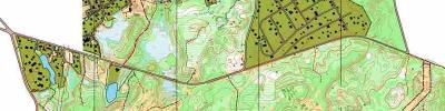 Orienteering map - Zone Z