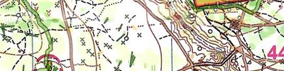 Orienteering map - ЧиП Москвы