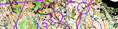 Orienteering map - foot-o, Antalya-o-fest, stage, Karatas, middle