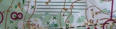 Orienteering map - 1 круг Чемпионат Казани Масстарт