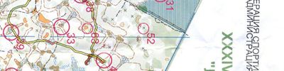 Orienteering map - Раменская карусель 3 этап