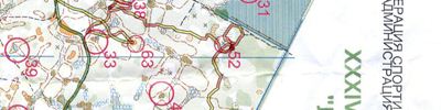 Orienteering map - Раменская карусель 10 этап
