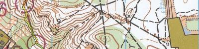 Orienteering map - ЧиП РА