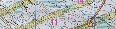 Карта спортивного ориентирования - Камни Карельского Перешейка 2023, 4-й день