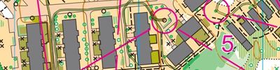 Карта спортивного ориентирования - Тренировка по следам этапа Ковров Спринт Тура в Первомайском