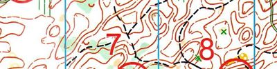 Карта спортивного ориентирования - ЧиП РТ. День 3. Классика, круг 1