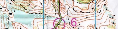 Orienteering map - Камни Карельского Перешейка, 1-й день