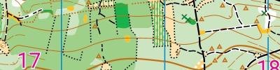 Orienteering map - Мемориал Анны Аристовой, Многодневный Кросс