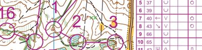 Orienteering map - 556 летие Чебоксар - спринт (1 день)