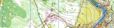 Orienteering map - OMR-2012