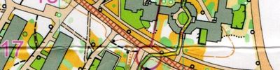 Карта спортивного ориентирования - Невский спринт 2025