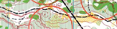 Карта спортивного ориентирования - Приз Сусанина 2025
