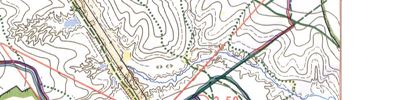Карта спортивного ориентирования - Чемпиона Нижегородской области, Лонг, круг 2