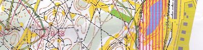 Карта спортивного ориентирования - Sormovsky and Moscowsky region of Nizhny Novgorod Championship. 1st lap.