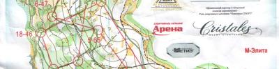 Карта спортивного ориентирования - Vachsky azimut