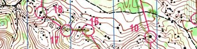 Orienteering map - Марафон - 50 бирок
