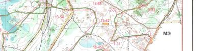 Orienteering map - Волжские просторы-2015