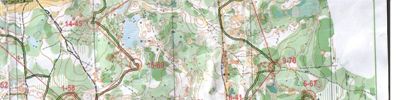 Orienteering map - Волжские Просторы
