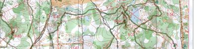 Orienteering map - Волжские Просторы