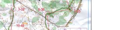 Orienteering map - Volga expanses 2015. Day 1.