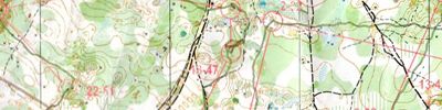 Orienteering map - ВП-2015, финал