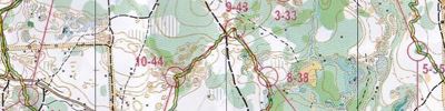 Карта спортивного ориентирования - Волжские просторы Финал